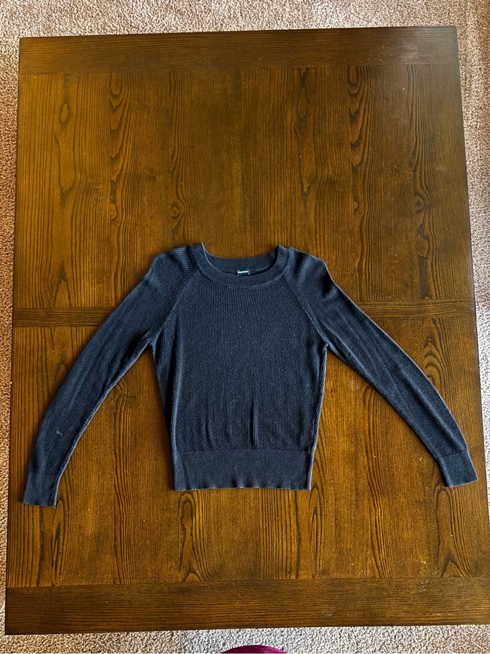 Brandy Melville Black Crewneck Sweater